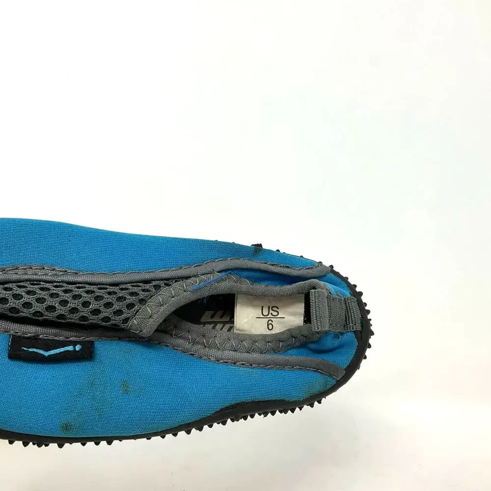 Wave Runner Toddler Boys Blue Water Shoes Size 6‎